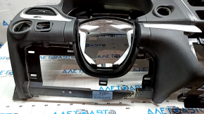 Torpedo front panel without AIRBAG Dodge Journey 11 - black, cracked mount, no fragment