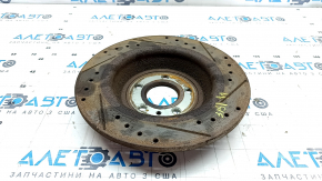 Rear left brake disc Ford Escape MK3 17-19 315/11mm perforated, rusty