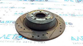 Rear left brake disc Ford Escape MK3 17-19 315/11mm perforated, rusty
