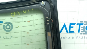 Rear glass Audi A6 C7 12-18 heating wire torn off