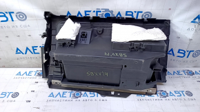 Glove box, glove compartment Subaru XV Crosstrek 13-17 black, scuffs, crack in fastening
