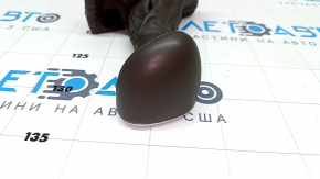Gear knob Audi A4 B8 13-16 rest, brown, cracked leather