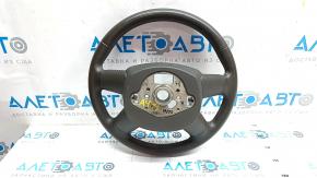 Bare steering wheel Audi A4 B8 13-16 leather brown, 4 spokes