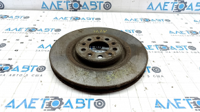 Brake disc front left Jeep Cherokee KL 14- for 2 pistons, 330/27mm rusty