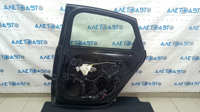 Door assembly rear right Audi A6 C7 12-18 black LY9T, keyless