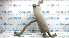 Muffler rear part with barrel Jeep Cherokee KL 19-22 2.0T AWD 2 pipes, dent