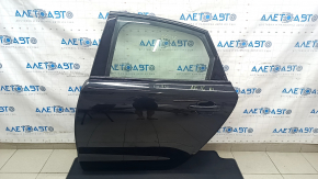 Door assembly rear left Audi A6 C7 12-18 black LY9T, keyless, scratch
