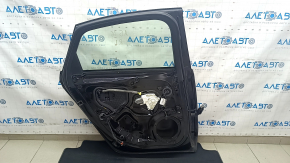 Door assembly rear left Audi A6 C7 12-18 black LY9T, keyless, scratch