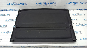Trunk shelf assembly BMW X1 F48 16-22 2 parts, black, tears