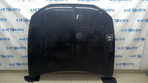 Bare hood Audi A6 C7 12-18 aluminum, black LY9T, sand, chips