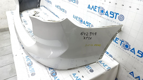 Rear bumper upper part BMW X1 F48 16-22 white, scratches