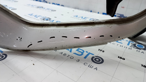 Front bumper bare BMW X1 F48 16-19 white, for parking sensors, bumpers, dents