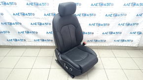 Passenger seat Audi A6 C7 12-18 with airbag, Prestige, electric, heating, ventilation, massage, leather black