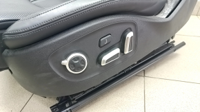 Driver's seat Audi A6 C7 12-18 with airbag, Prestige, electric, heating, ventilation, massage, black leather, scratches