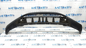 Front bumper lip BMW X1 F48 16-19 structure for parking sensors, scratches, dents, non-factory holes