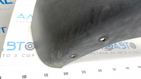 Front bumper lip BMW X1 F48 16-19 structure for parking sensors, scratches, dents, non-factory holes