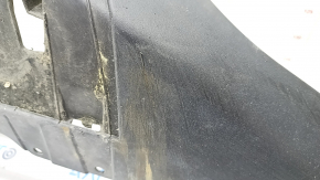 Front bumper lip BMW X1 F48 16-19 structure for parking sensors, scratches, dents, non-factory holes