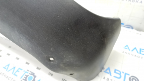 Front bumper lip BMW X1 F48 16-19 structure for parking sensors, scratches, dents, non-factory holes