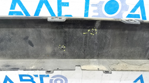 Front bumper lip BMW X1 F48 16-19 structure for parking sensors, scratches, dents, non-factory holes