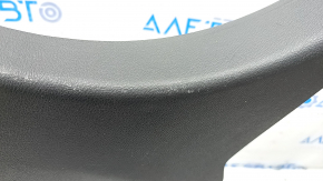 Lower left center pillar trim BMW X1 F48 16-22 black, scratches, broken fasteners