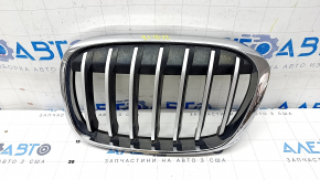 Radiator grill left BMW X1 F48 16-19 X-line gray grill, sand