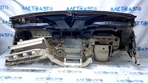 Torpedo front panel without AIRBAG Nissan Rogue 14-20 beige, dent