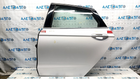 Door assembly rear left Ford Fusion mk5 13-20 white UG, butt