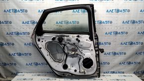 Door assembly rear left Ford Fusion mk5 13-20 white UG, butt