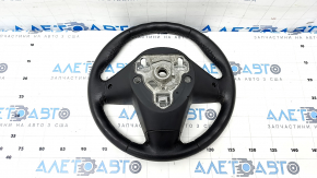 Bare steering wheel BMW X1 F48 16-22 leather black with heating, worn, torn fastening