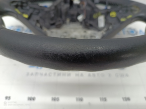 Bare steering wheel BMW X1 F48 16-22 leather black with heating, worn, torn fastening