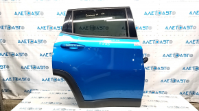 Door assembly rear right Jeep Compass 17-blue PBJ, bumps, scratch on the cover