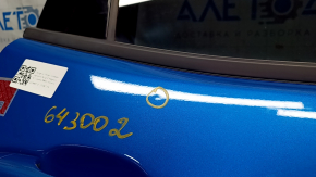 Door assembly rear right Jeep Compass 17-blue PBJ, bumps, scratch on the cover