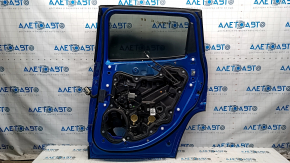 Door assembly rear right Jeep Compass 17-blue PBJ, bumps, scratch on the cover