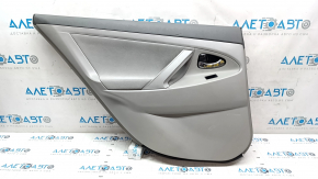 Door trim card rear left Toyota Camry v40 gray, velour, scratches, dent