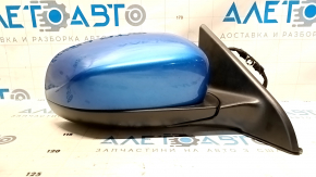 Side mirror right Jeep Compass 17- 2+3 pins, heated, blue PBJ