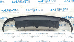 Rear bumper lip Audi A6 C7 16-18 rest, structure, dented