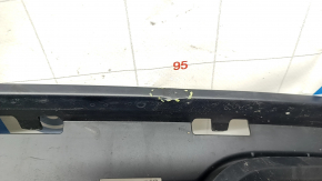 Rear bumper lip Audi A6 C7 16-18 rest, structure, dented