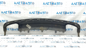 Rear bumper lip Audi A6 C7 16-18 rest, structure, dented
