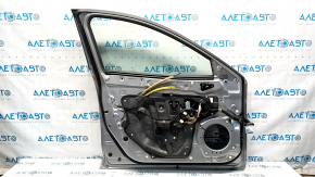 Door assembly front left Mazda 3 14-18 BM, silver 38P, butt