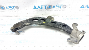 Lower front right arm BMW X1 F48 16-22 with silent block, cracked silent block, torn boot
