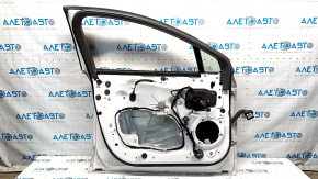 Door assembly front left Ford Fusion mk5 13-20 white UG, chipped trim