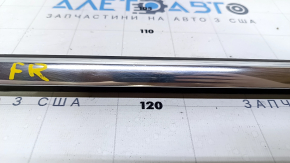 Molding door-glass central front right Ford C-max MK2 13-18 chrome, scuffs