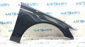 Front right wing Audi A6 C7 12-18 black LY9T, scratch