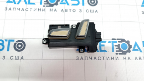 Driver's seat control Audi A4 B8 13-16 beige, with chrome insert