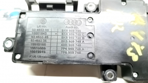 Passenger seat control Audi A4 B8 08-16 beige, with chrome insert