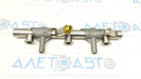 High pressure fuel rail left Audi A6 C7 16-18 3.0T without sensor