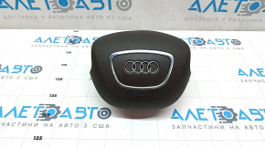 Airbag in the steering wheel driver's Audi A4 B8 13-16 rest, brown, scratches, chrome peeled
