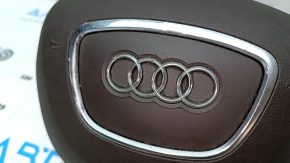 Airbag in the steering wheel driver's Audi A4 B8 13-16 rest, brown, scratches, chrome peeled