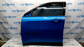 Door assembly front left Jeep Compass 17- keyless, blue PBJ, scratches on glass