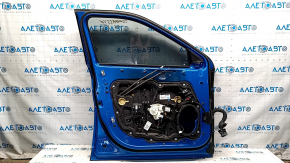 Door assembly front left Jeep Compass 17- keyless, blue PBJ, scratches on glass